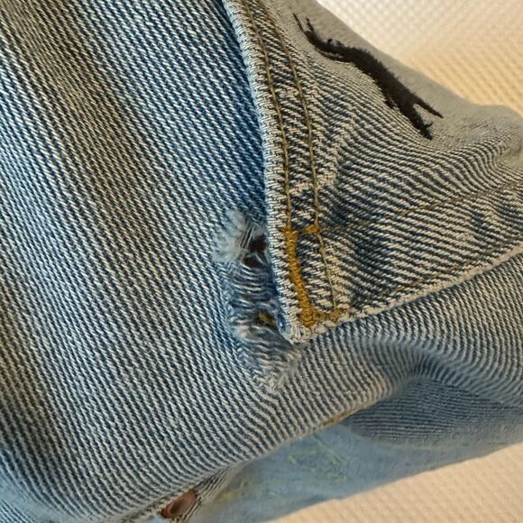 ASOS Embroidered High-Rise Jeans Size 28 - Picture 5 of 9